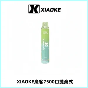 XIAOKE梟客7500Puffs跑馬燈拋棄式電子煙 可發光一次性